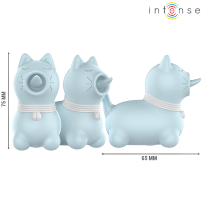 INTENSE - ESTIMULADOR DE CLITÓRIS PARA CACHORRO AZUL - D-244067 - Dona Pimenta