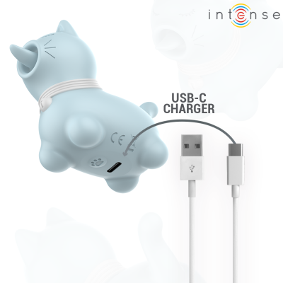 INTENSE - ESTIMULADOR DE CLITÓRIS PARA CACHORRO AZUL - D-244067 - Dona Pimenta