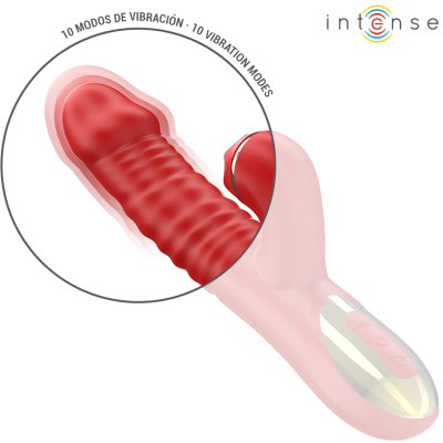 INTENSE - THALIA VIBRATION & THRUST & TAPPING VERMELHO - D-244488 - Dona Pimenta