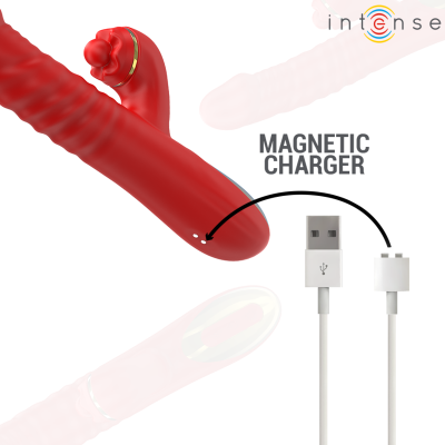 INTENSE - THALIA VIBRATION & THRUST & TAPPING VERMELHO - D-244488 - Dona Pimenta