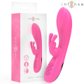 INTENSE - RANDALL RABBIT VIBRADOR 10 VIBRAÇÕES ROSA - D-244474 - Dona Pimenta