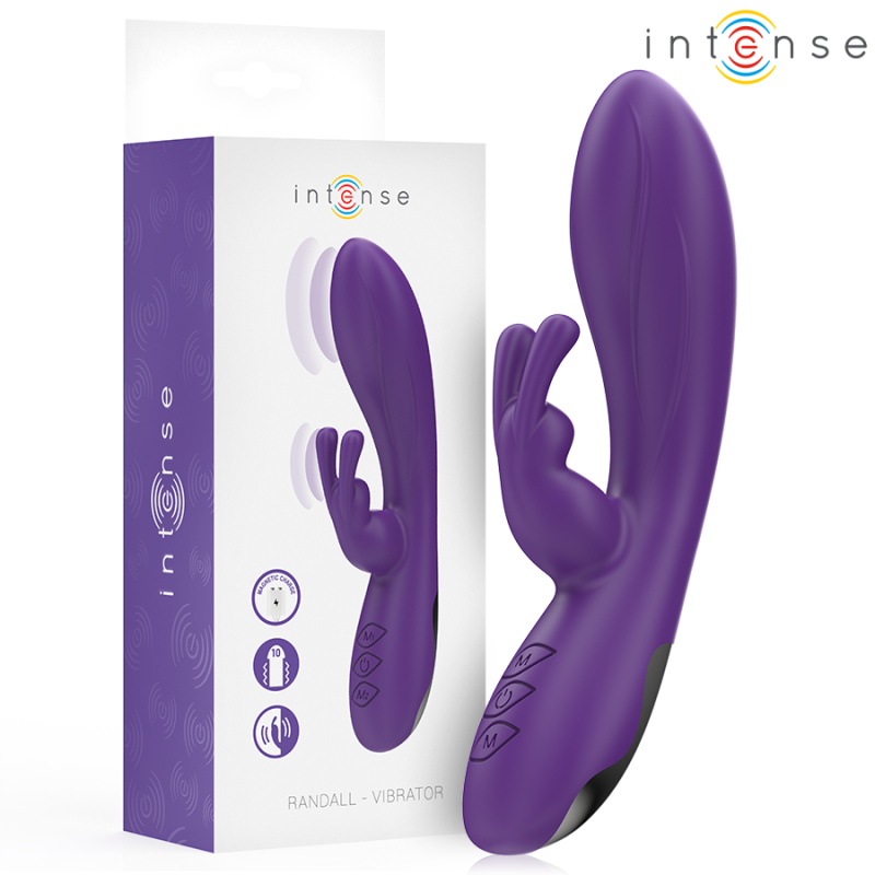 INTENSE - RANDALL RABBIT VIBRADOR 10 VIBRAÇÕES ROXO - D-244475 - Dona Pimenta INTENSE - RANDALL RABBIT VIBRADOR 10 VIBRAÇÕES ROXO - D-244475 - Dona Pimenta