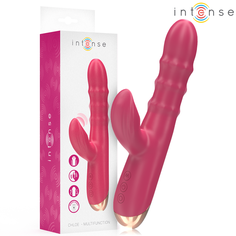 INTENSE - CHLOE VIBRADOR MULTIFUNCIONAL 3 EM 1 VERMELHO - D-244478 - Dona Pimenta INTENSE - CHLOE VIBRADOR MULTIFUNCIONAL 3 EM 1 VERMELHO - D-244478 - Dona Pimenta