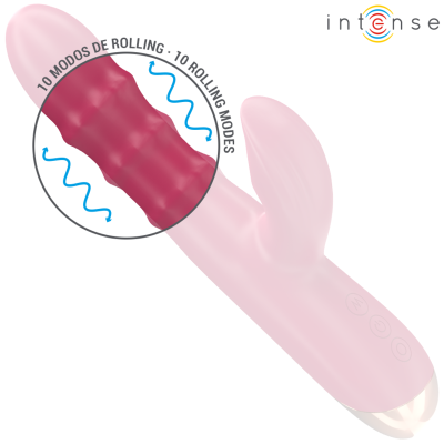 INTENSE - CHLOE VIBRADOR MULTIFUNCIONAL 3 EM 1 VERMELHO - D-244478 - Dona Pimenta