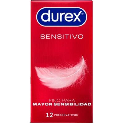 DUREX - SUAVE E SENSÍVEL 12 UNIDADES - D-202792 - Dona Pimenta
