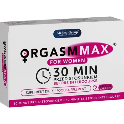 MEDICA GROUP - ORGASM MAX PARA MULHERES 2 CÃPSULAS - D-244366 - Dona Pimenta