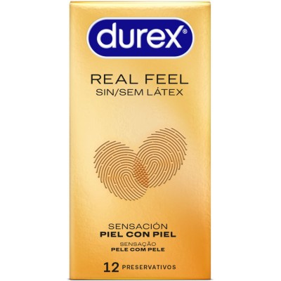 DUREX - SENSAÇÃO REAL 12 UNIDADES - D-202787 - Dona Pimenta