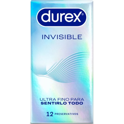 DUREX - INVISÍVEL EXTRA FINO 12 UNIDADES - D-208161 - Dona Pimenta