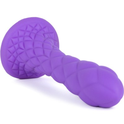 SILEXD - DREAMY DILDO FANTASY SILICONE LÍQUIDO TERMORATIVO VIOLETA 18,5 CM - D-244565 - Dona Pimenta