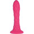 SILEXD - DREAMY DILDO FANTASY SILICONE LÍQUIDO TERMORATIVO VIOLETA 18,5 CM - D-244565 - Dona Pimenta