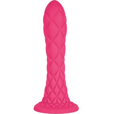 SILEXD - DREAMY DILDO FANTASY SILICONE LÍQUIDO TERMORATIVO VIOLETA 18,5 CM - D-244565 - Dona Pimenta