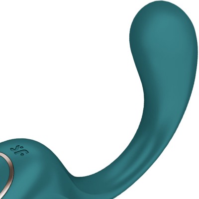 SATISFYER - G FOR FODDES 2 COELHO VIBRADOR GARRAFA VERDE - D-244567 - Dona Pimenta