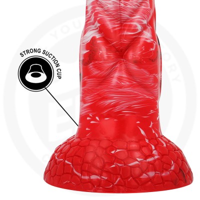ÃPICO - DILDO AGNIS CRIMSON FIRE - D-243355 - Dona Pimenta