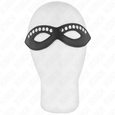 KINK - MÁSCARA DE OLHOS COM MINI REBITES MODELO 1 20,5 x 5,5 CM - D-240910 - Dona Pimenta
