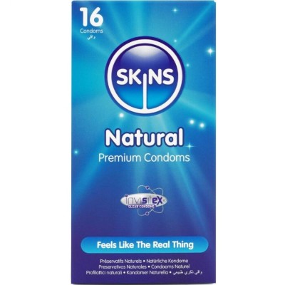SKINS - PRESERVATIVOS NATURAIS PREMIUM PACOTE 16 - D-244407 - Dona Pimenta