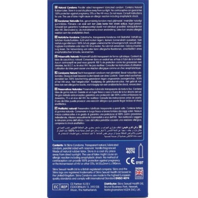 SKINS - PRESERVATIVOS NATURAIS PREMIUM PACOTE 16 - D-244407 - Dona Pimenta