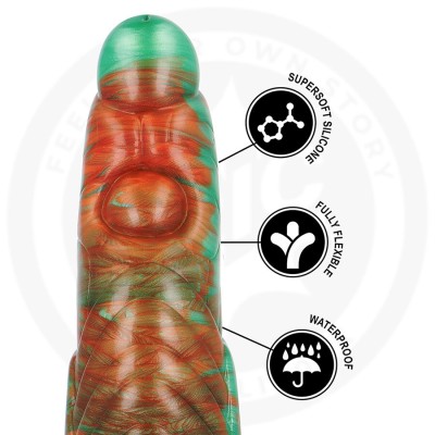 ÃPIC - DILDO TIRYON VERDE FLASH - D-243353 - Dona Pimenta
