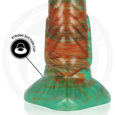 ÃPIC - DILDO TIRYON VERDE FLASH - D-243353 - Dona Pimenta