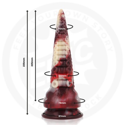 EPIC - DILDO DRAXIS SOMBRA ABISMAL - D-243367 - Dona Pimenta