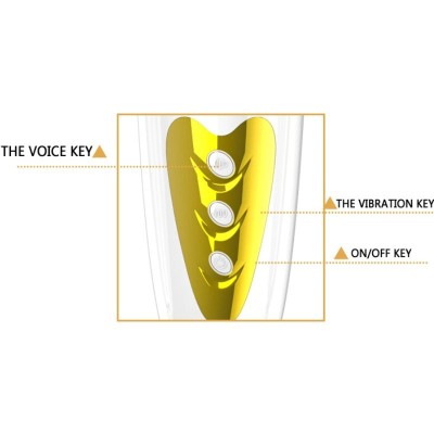 BONITO AMOR SALLY MASTURBATOR VIBRACI E SOM - D-220430 - Dona Pimenta