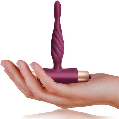 CLIMAXIMUM - KIT DARE VIBRADOR TORCIDO + PLUG ANAL INICIANTES - D-244499 - Dona Pimenta