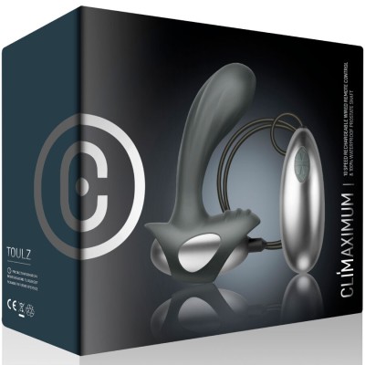 CLIMAXIMUM - MASSAGEADOR DE PRÓSTATA COM FIO TOULZ - D-244540 - Dona Pimenta