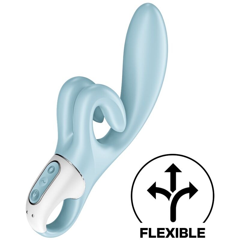 SATISFYER - TOUCH ME COELHO VIBRAO AZUL - D-232927 - Dona Pimenta SATISFYER - TOUCH ME COELHO VIBRAO AZUL - D-232927 - Dona Pimenta