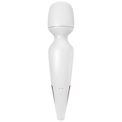 SATISFYER - WAND ERLAND MASSAGEADOR VIBRATÓRIO BRANCO - D-244013 - Dona Pimenta