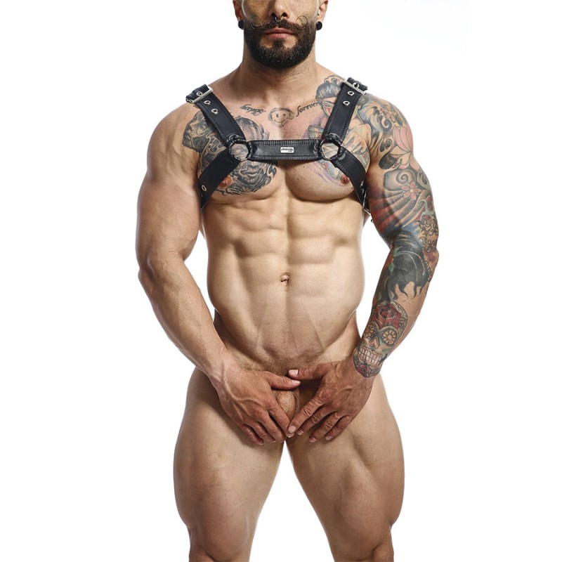 MOB - DNGEON BLACK CHAIN HARNESS TAMANHO ÚNICO - D-243407 - Dona Pimenta