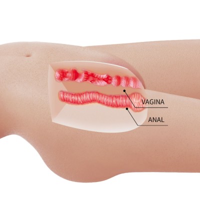 CRAZY BULL - MIA TRONCO FEMININO REALISTA VAGINA E ANAL 8,5 KG - D-243851 - Dona Pimenta