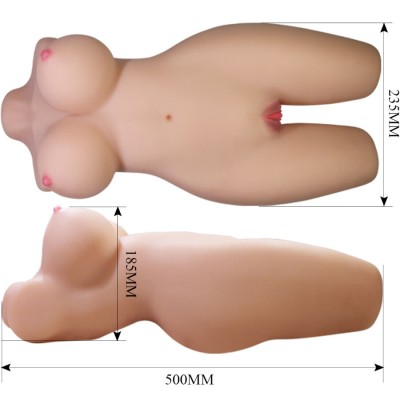 CRAZY BULL - MIA TRONCO FEMININO REALISTA VAGINA E ANAL 8,5 KG - D-243851 - Dona Pimenta