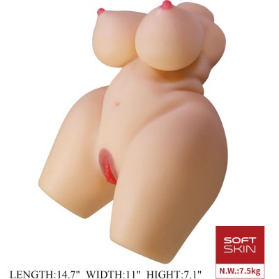 CRAZY BULL - GRACE TRONCO FEMININO REALISTA VAGINA E ANAL 7,5 KG - D-243852 - Dona Pimenta
