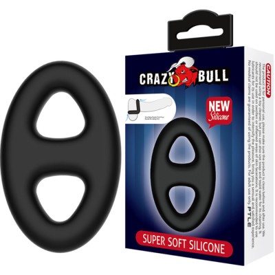 CRAZY BULL - ANEL DUPLO DE SILICONE SUPER SOFT - D-218746 - Dona Pimenta