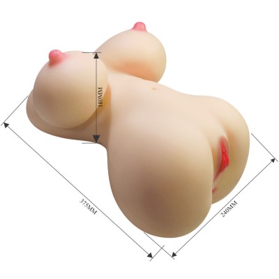 CRAZY BULL - FIONA TRONCO FEMININO REALISTA VAGINA E ANAL 7,1 KG - D-243853 - Dona Pimenta