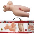 CRAZY BULL - TIFFANY TORSO FEMININO REALISTA VAGINA E ANAL 5,5 KG - D-243855 - Dona Pimenta