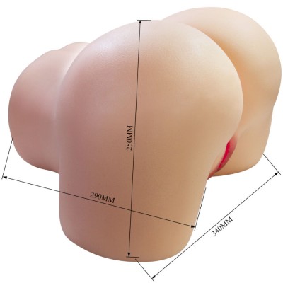 CRAZY BULL - JULIA REALISTA FEMININA BUNDA VAGINA E ANAL 11 KG - D-243860 - Dona Pimenta