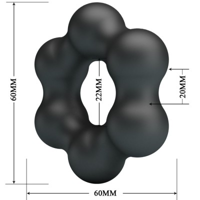 CRAZY BULL - ANEL DE SILICONE CLAUZELL MODELO 10 - D-243834 - Dona Pimenta