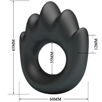 CRAZY BULL - ANEL DE SILICONE HABERT MODELO 13 - D-243839 - Dona Pimenta