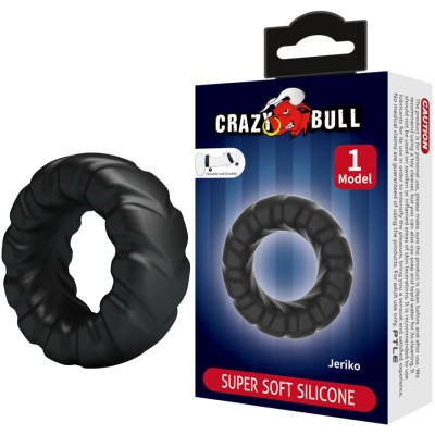 CRAZY BULL - ANEL DE SILICONE JERIKO MODELO 1 - D-243841 - Dona Pimenta