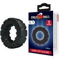 CRAZY BULL - ANEL DE SILICONE LAIDEN MODELO 5 - D-243843 - Dona Pimenta