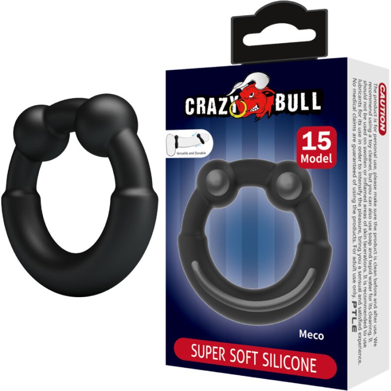 CRAZY BULL - ANEL DE SILICONE MECO MODELO 15 - D-243844 - Dona Pimenta