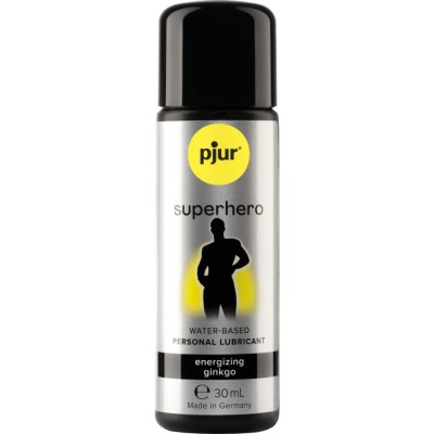 PJUR SUPERHERO ENERGIZINGINKGO LUBRIFICANTE 30 ML - D-201658 - Dona Pimenta