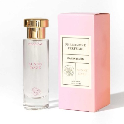 EYE OF LOVE - BLOOM FEMININO SATIVA PARFUM SUNNY DAZE 30 ML - D- 244103 - Dona Pimenta