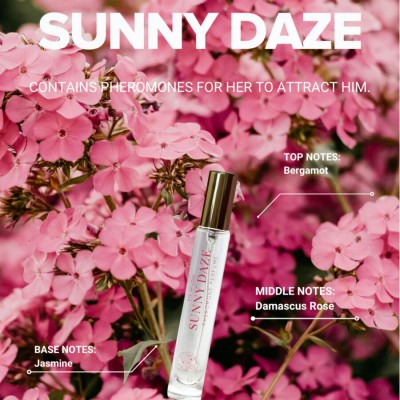 EYE OF LOVE - BLOOM FEMININO SATIVA PARFUM SUNNY DAZE 10 ML - D- 244108 - Dona Pimenta