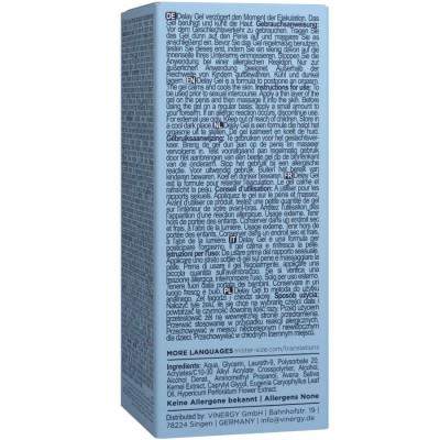 MISTER SIZE - GEL RETARDANTE 50 ML - D-244578 - Dona Pimenta