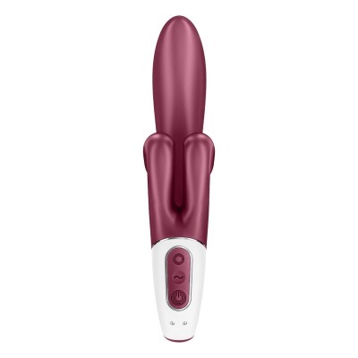 SATISFYER - TOUCH ME COELHO VIBRAO VERMELHO - D-232926 - Dona Pimenta