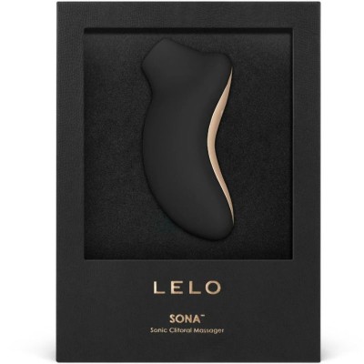 LELO - ESTIMULADOR DE CLITÓRIS SONA PRETO - D-213746 - Dona Pimenta
