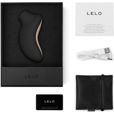 LELO - ESTIMULADOR DE CLITÓRIS SONA PRETO - D-213746 - Dona Pimenta