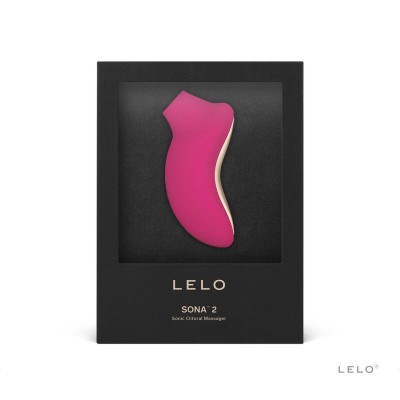 LELO - ESTIMULADOR DE CLITÓRIS SONA 2 CEREJA - D-221378 - Dona Pimenta