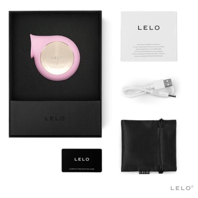 LELO - ESTIMULADOR DE ONDAS DE CLITÓRIS SILA ROSA - D-225670 - Dona Pimenta